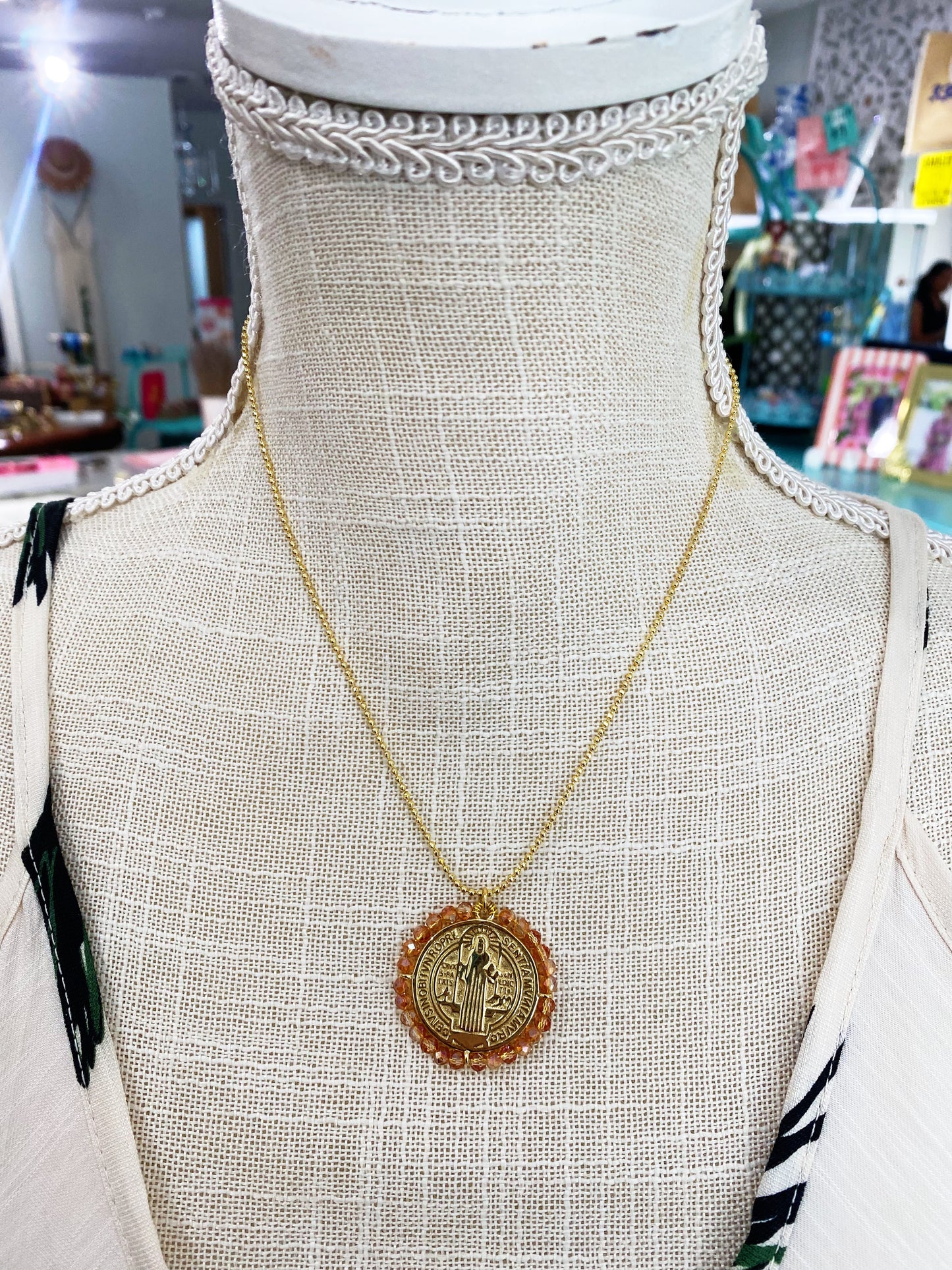 Large Saint Pendant