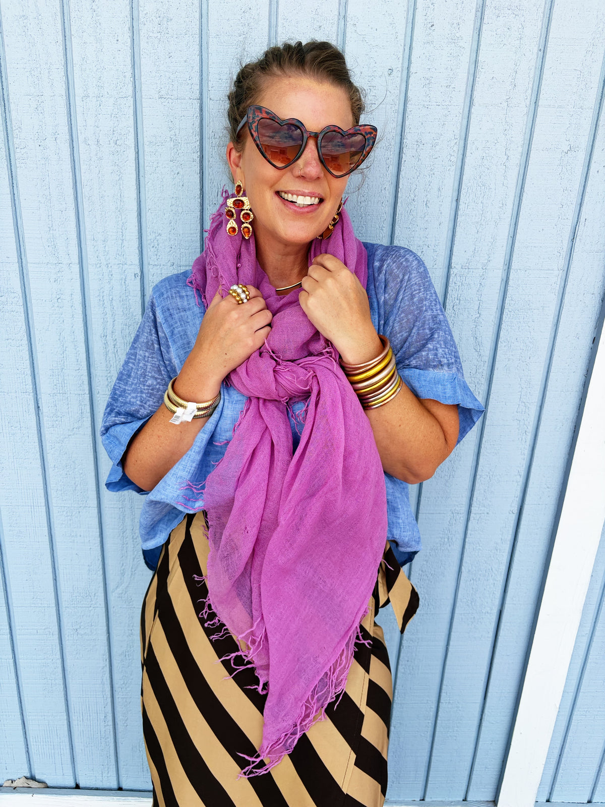 Ericka Skirt in Brown