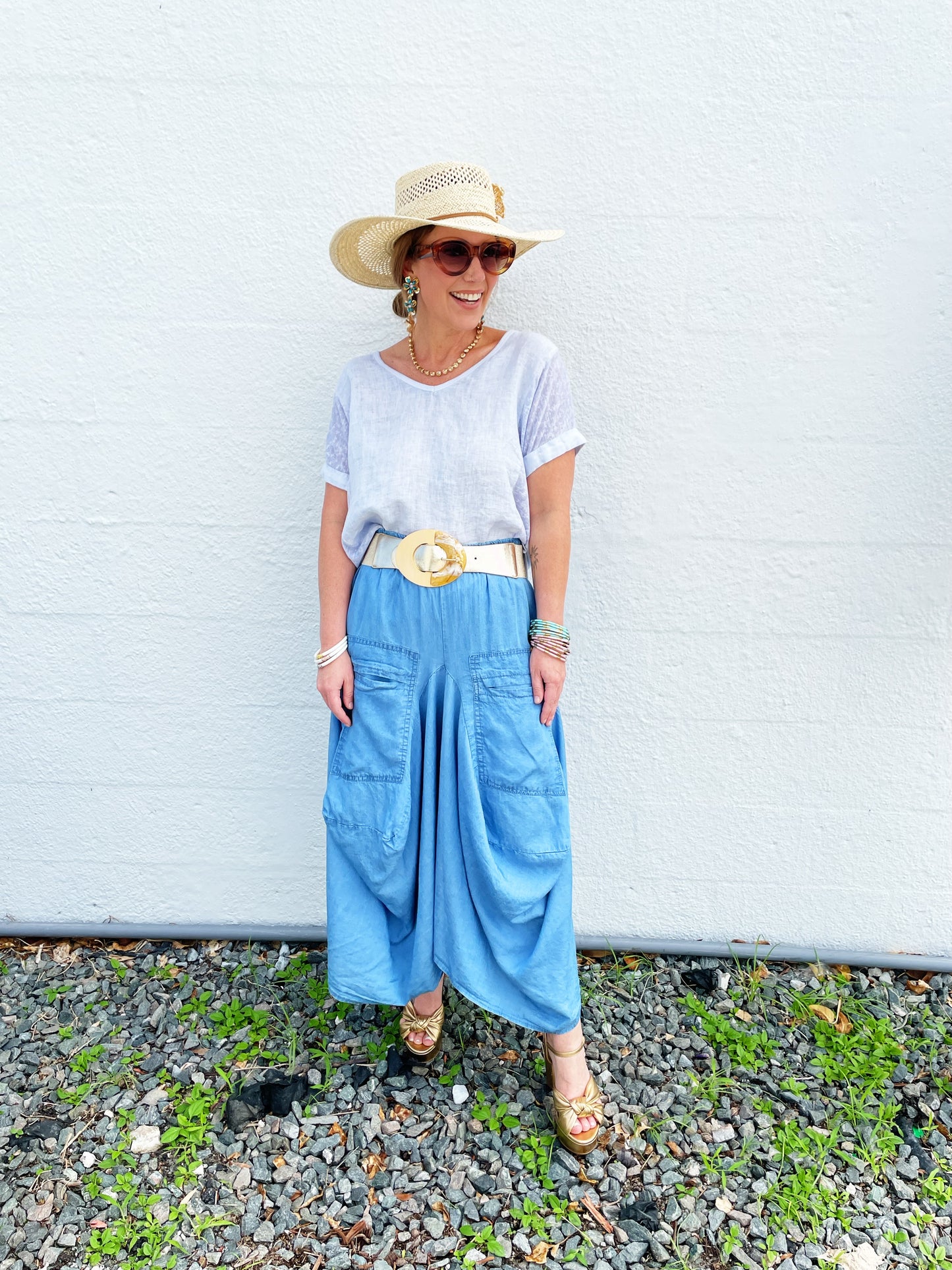 Pawley Skirt in Denim(s)