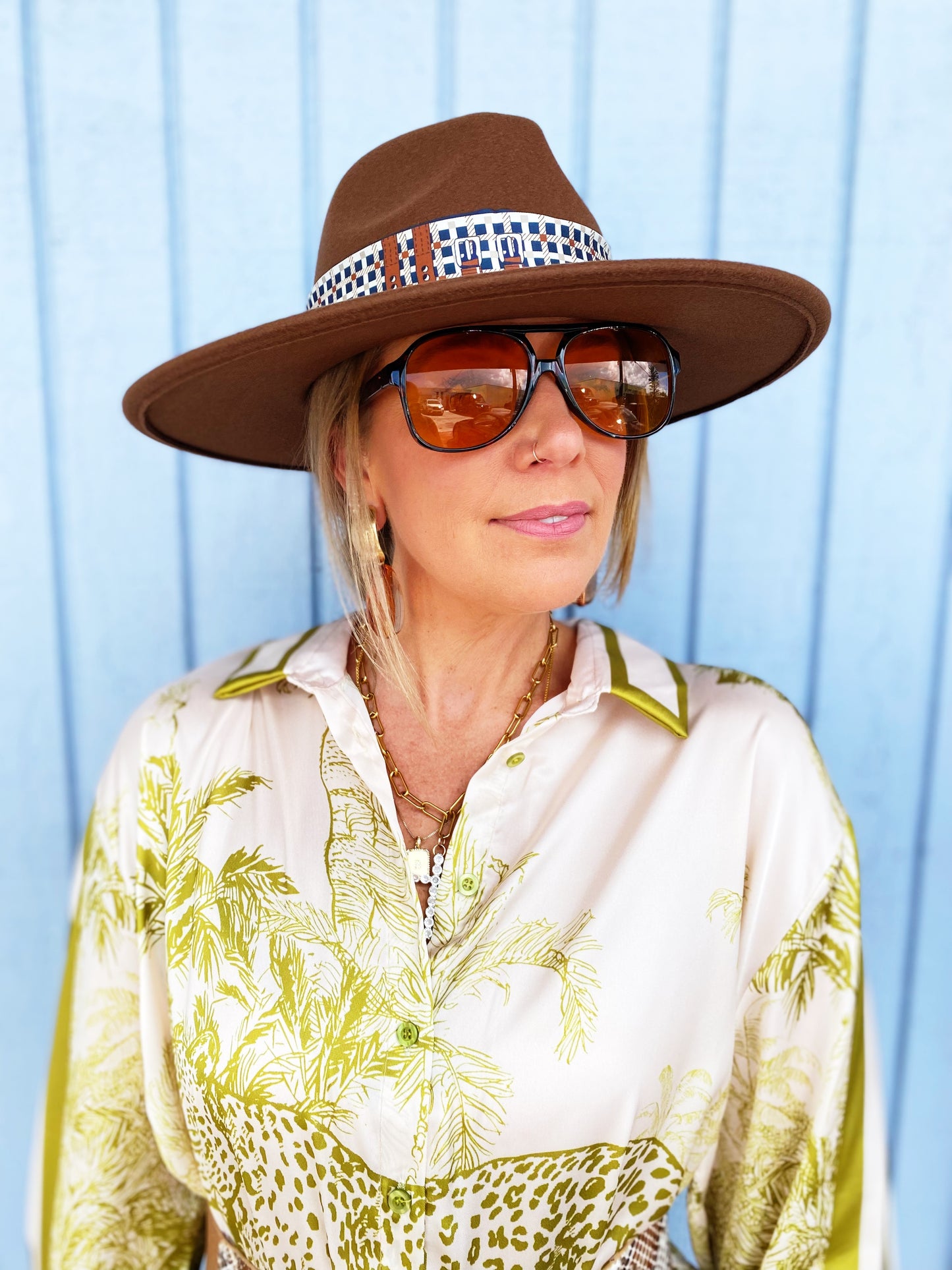 Sierra Hat in Brown