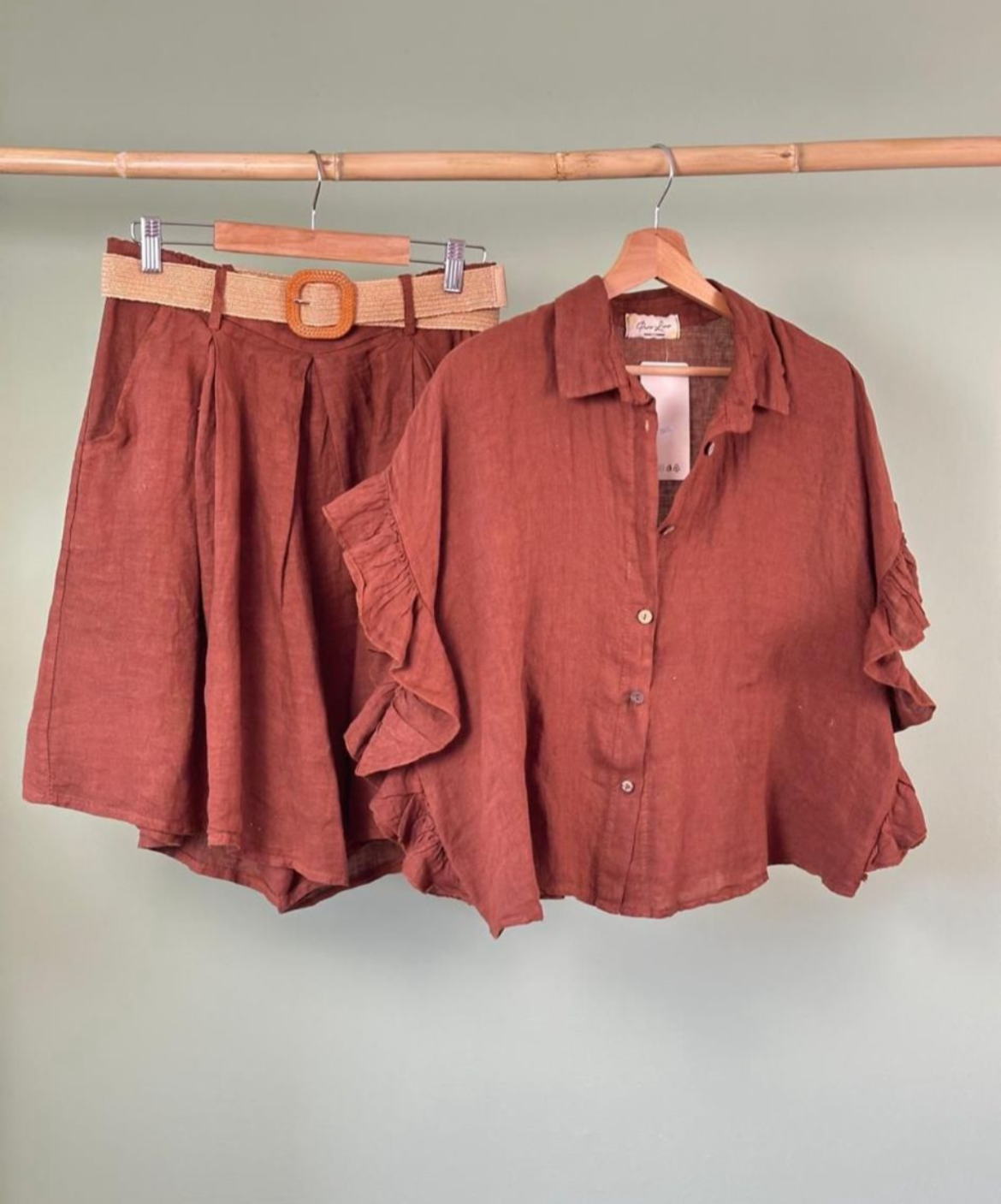 Amelia Set in Terracotta