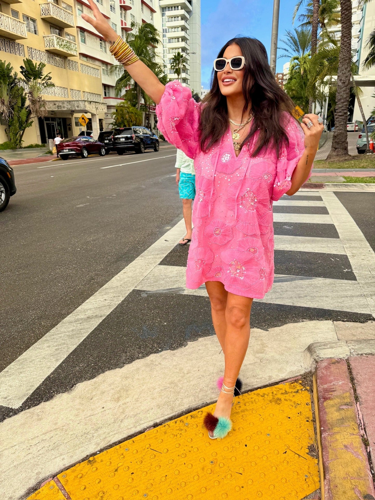 Deb Mini Dress - Pretty In Pink