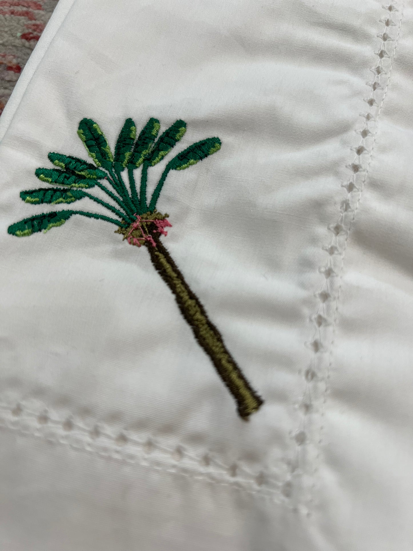 Embroidered Napkin 4 Set *Multiple Prints FINAL SALE