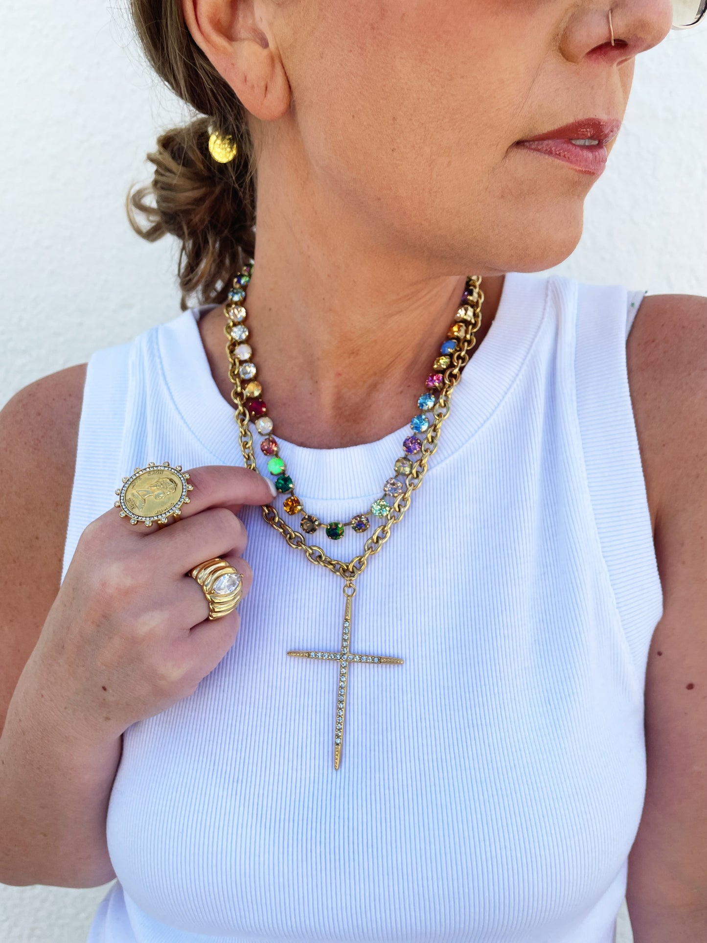 Toby Coin Ring Adjustable