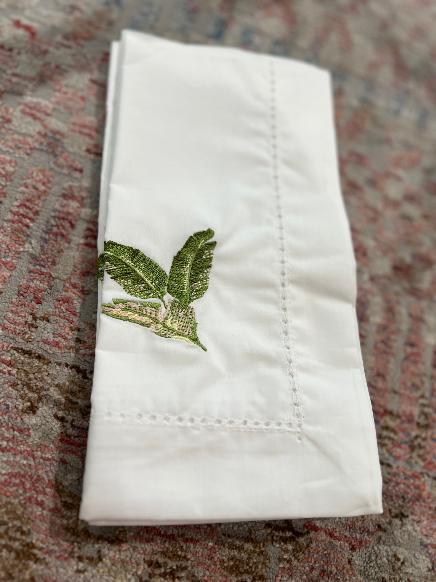 Embroidered Napkin 4 Set *Multiple Prints FINAL SALE