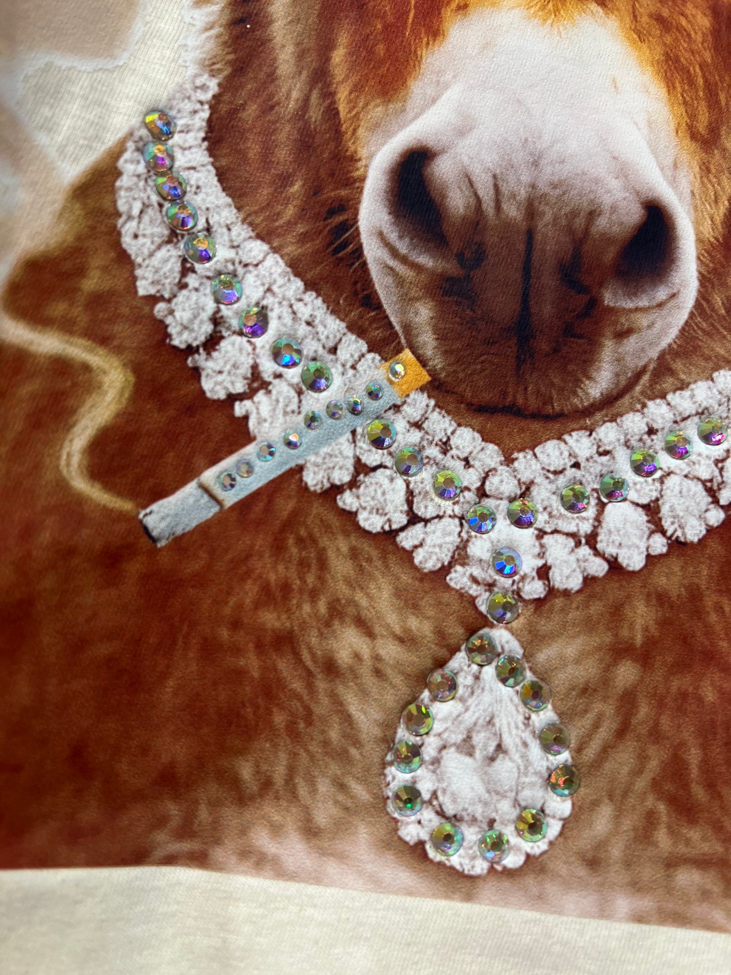 Bad A Crystal Graphic Tee