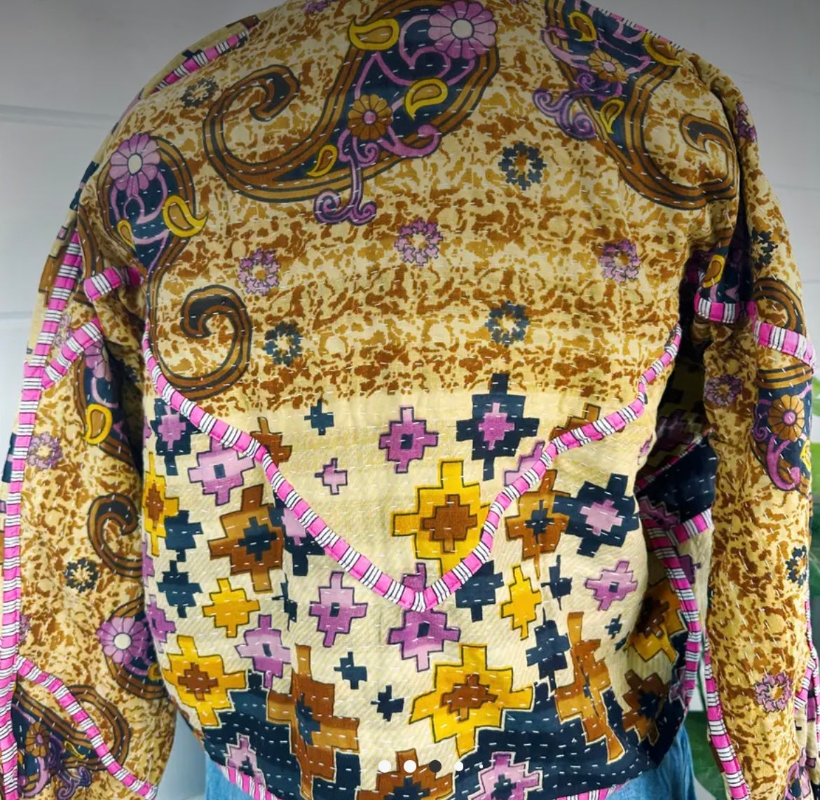 One Of A Kind Reversible Jacket- Finley