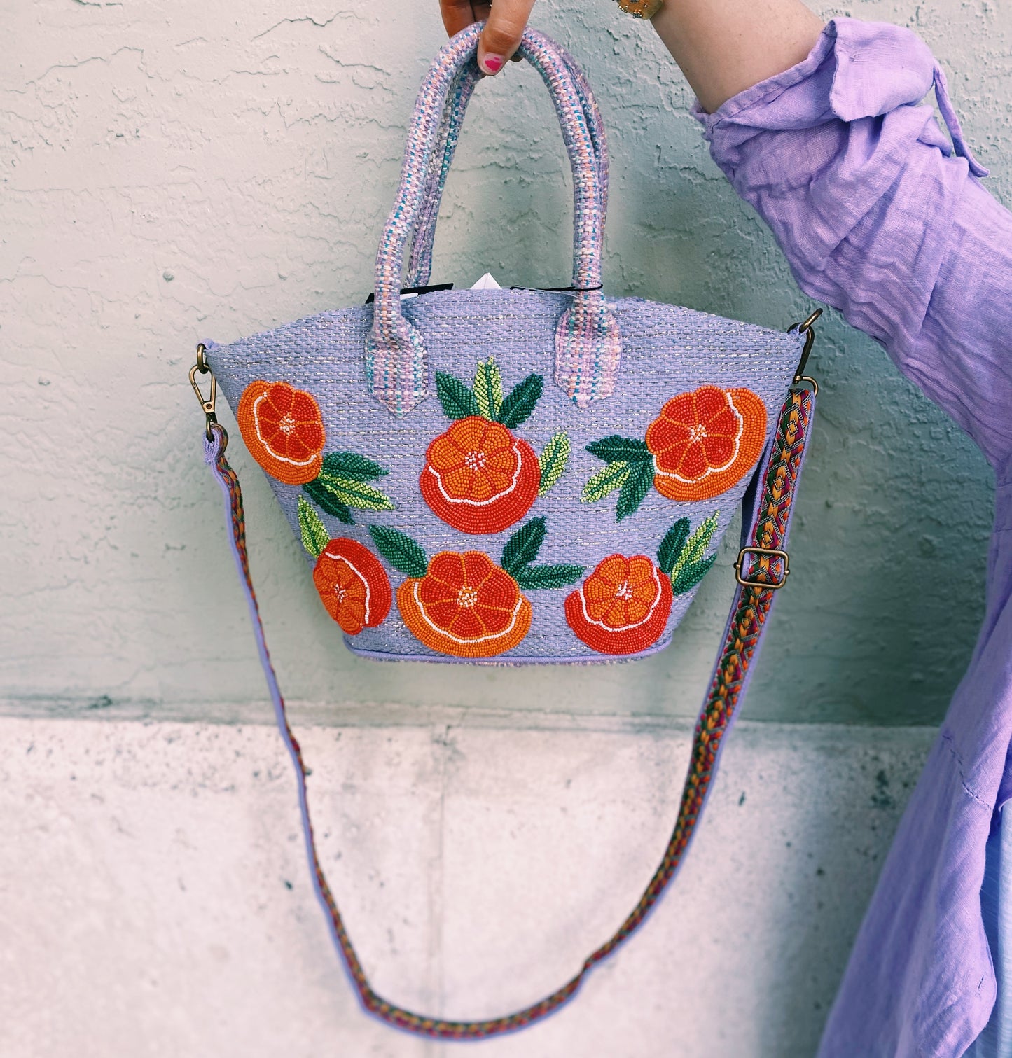 Florida Lavendar Handbag