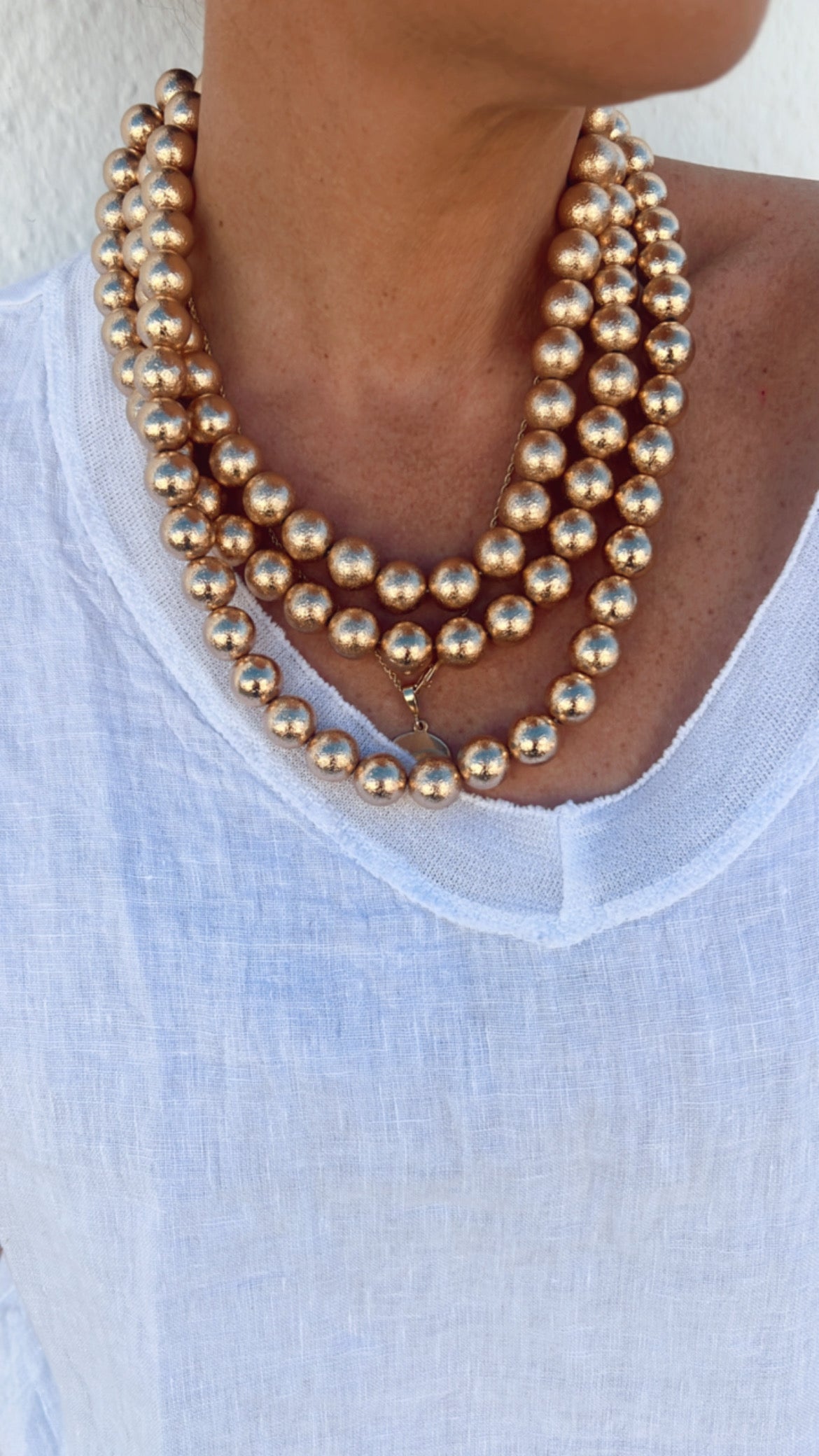 Annie Necklace 3 strand
