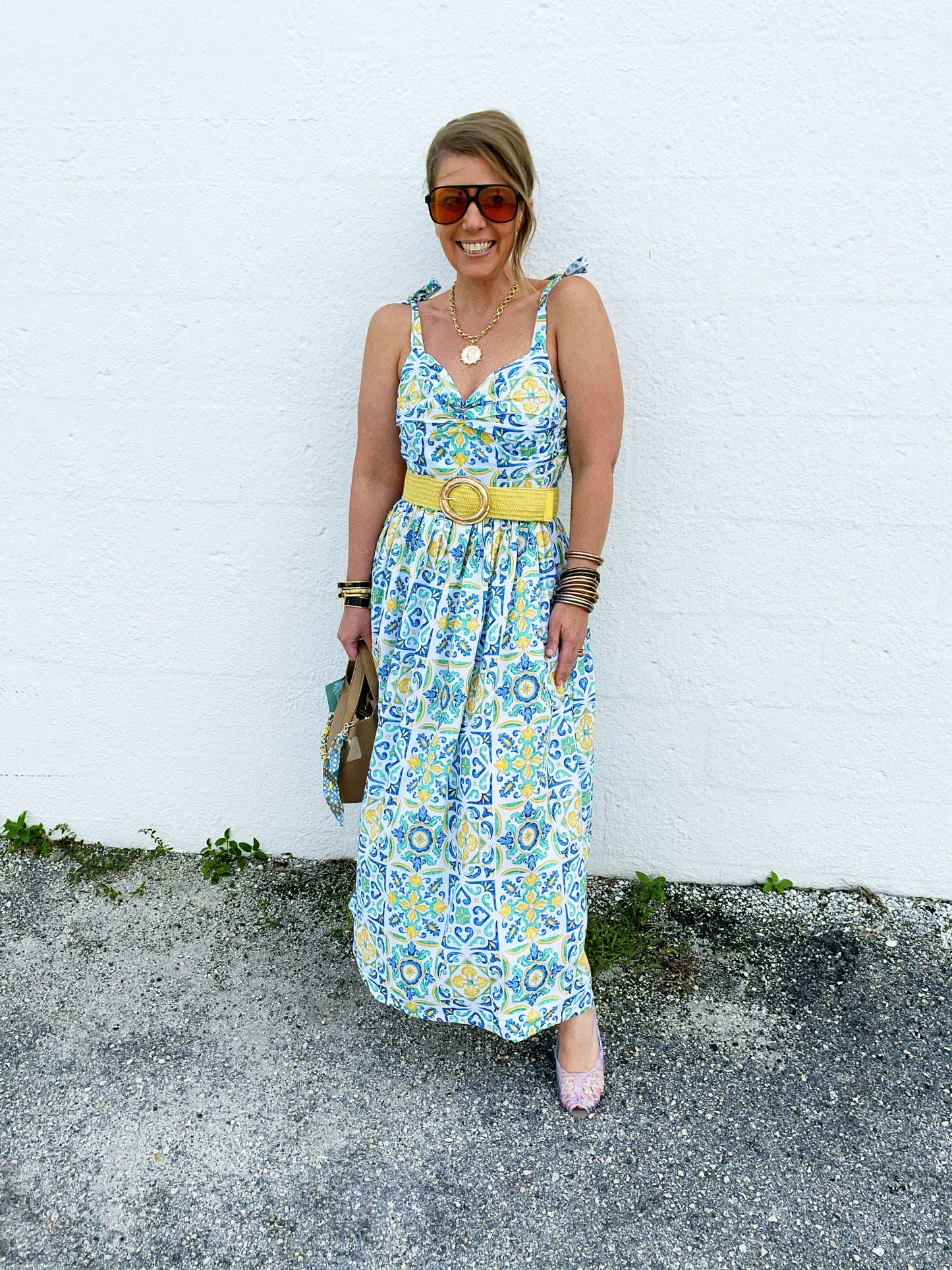 Conrad Tie Top Dress