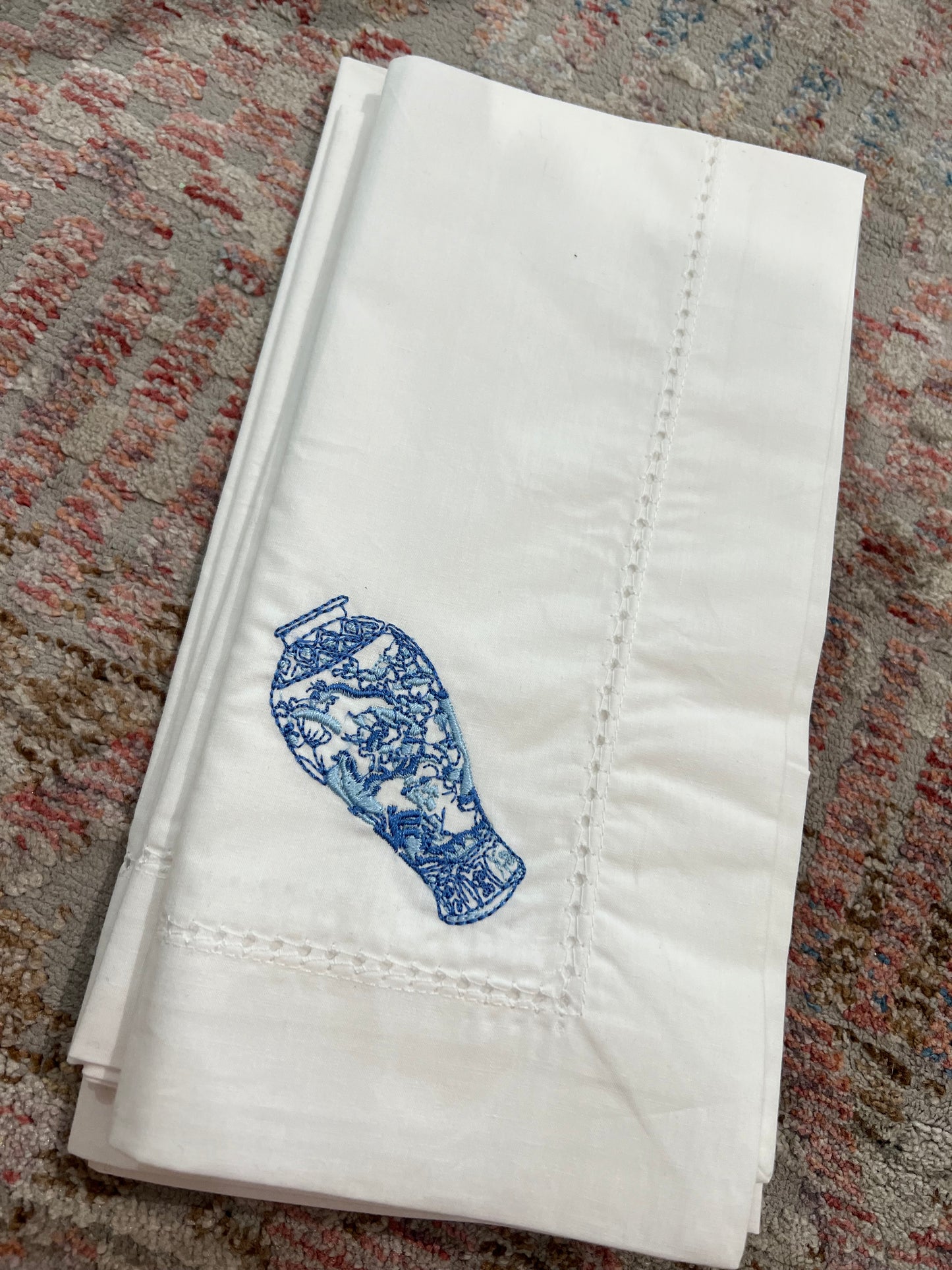 Embroidered Napkin 4 Set *Multiple Prints FINAL SALE