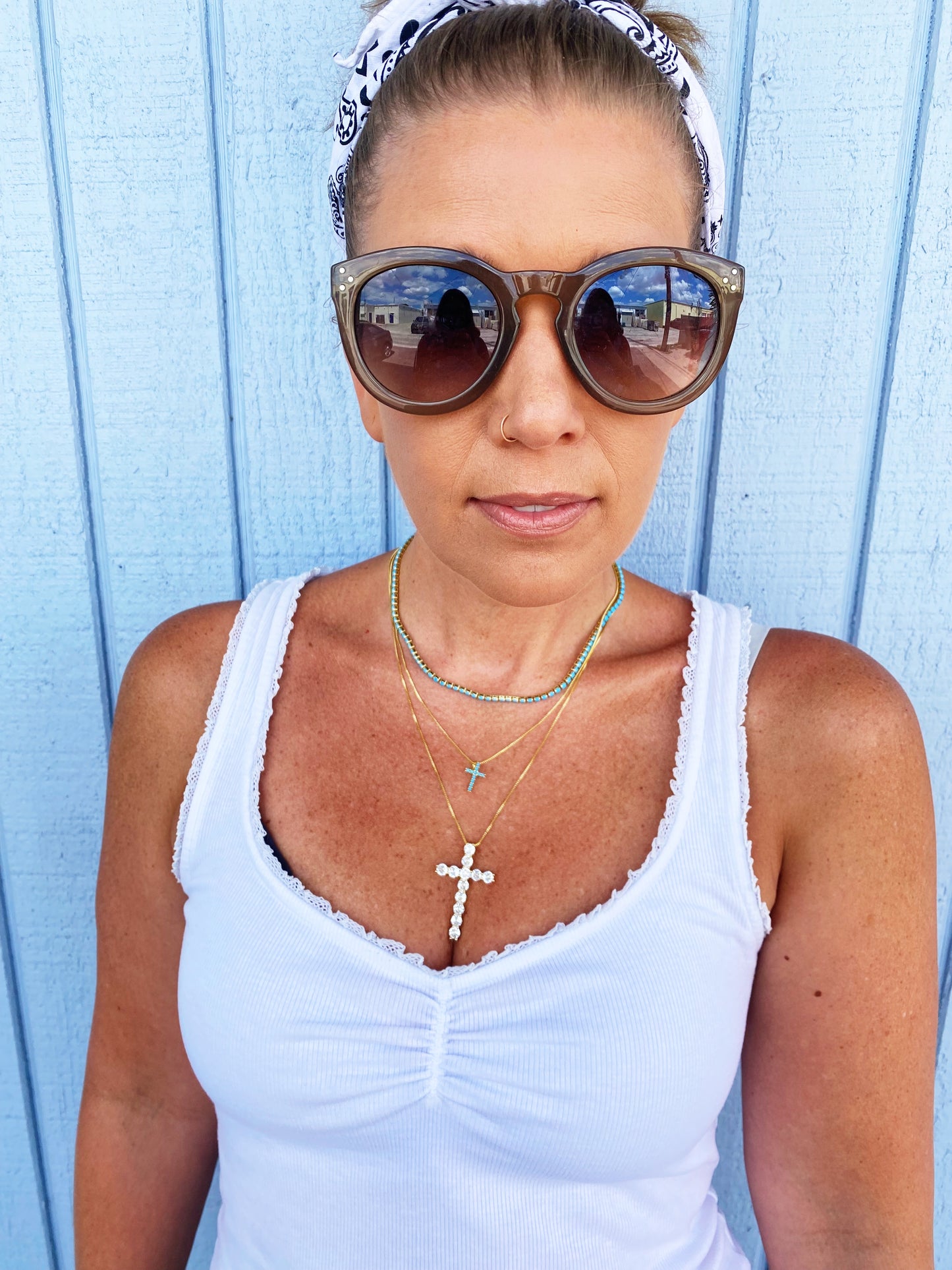 Faith XL Cross Pendant