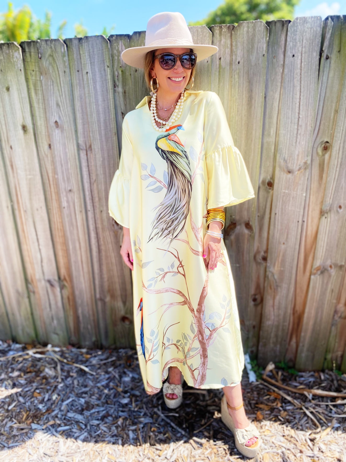 Daphne Stamp Dress