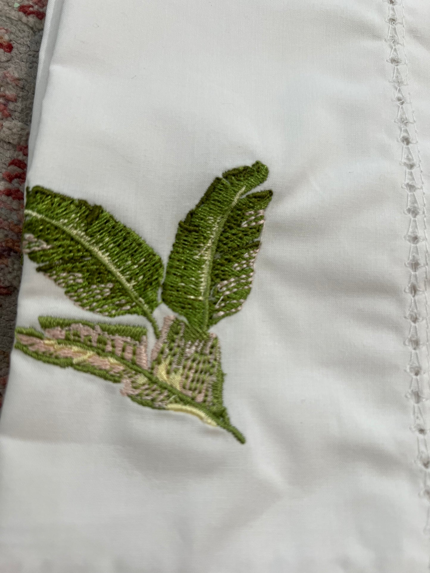 Embroidered Napkin 4 Set *Multiple Prints FINAL SALE
