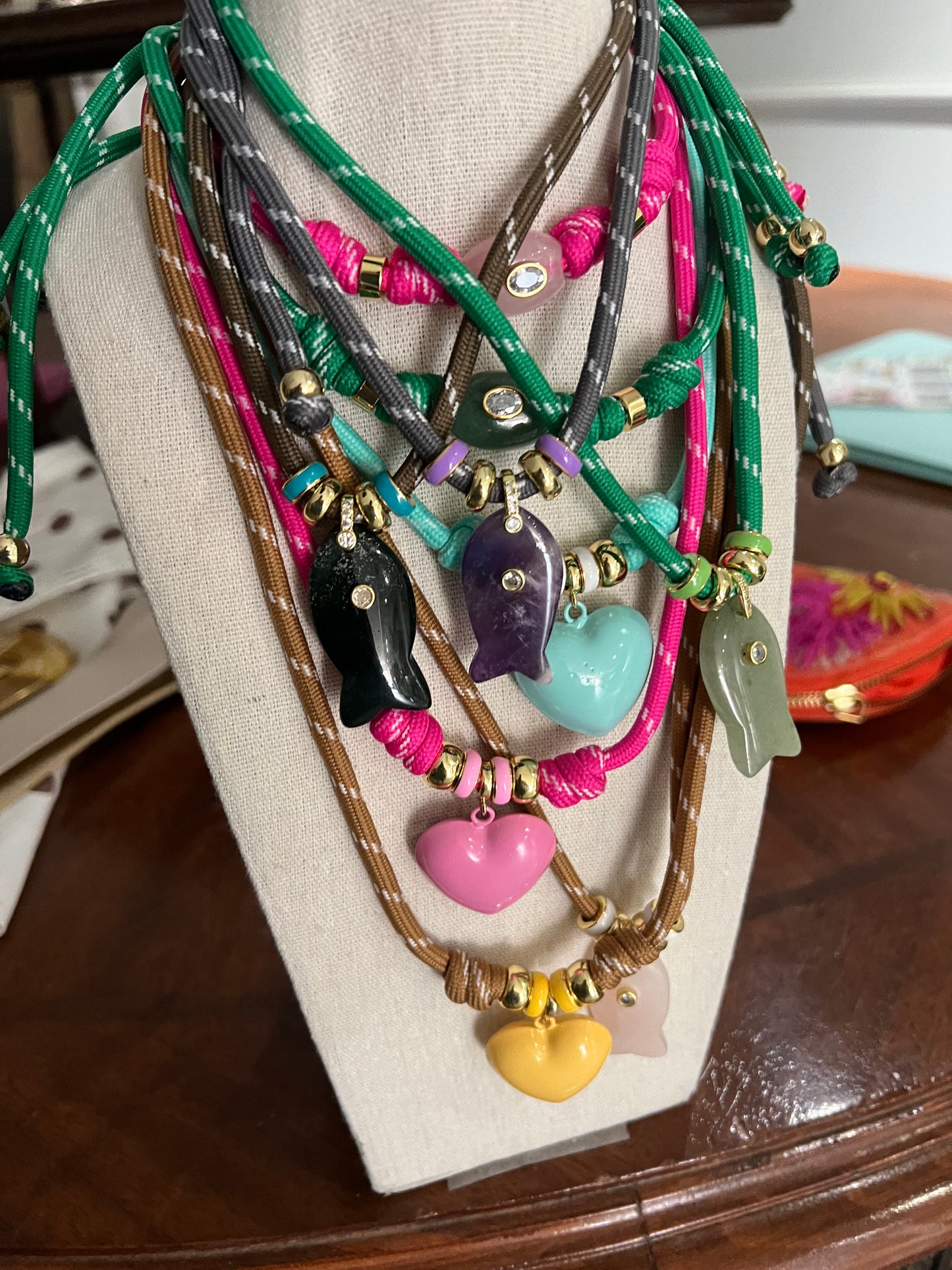 Cody Adjustable Fish Necklace (4 colors)