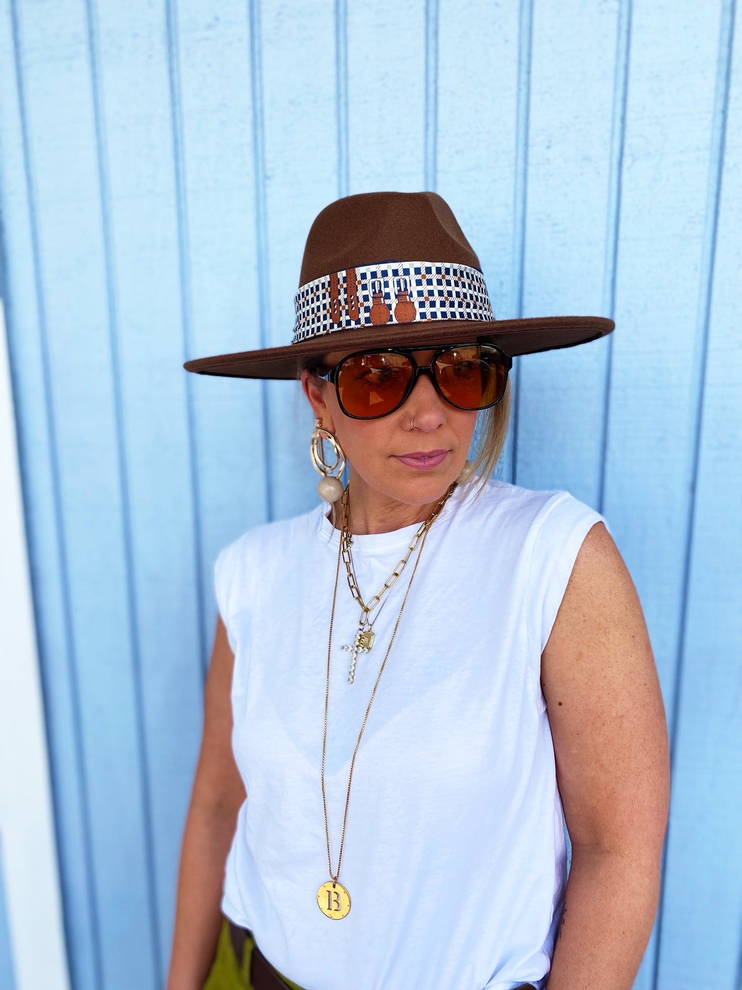 Sierra Hat in Brown