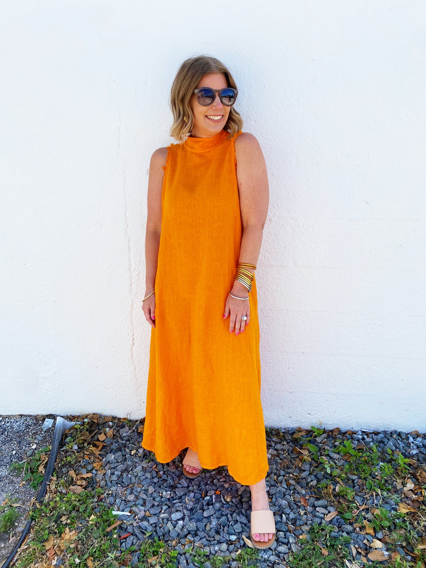 Jenny Dress Tangerine