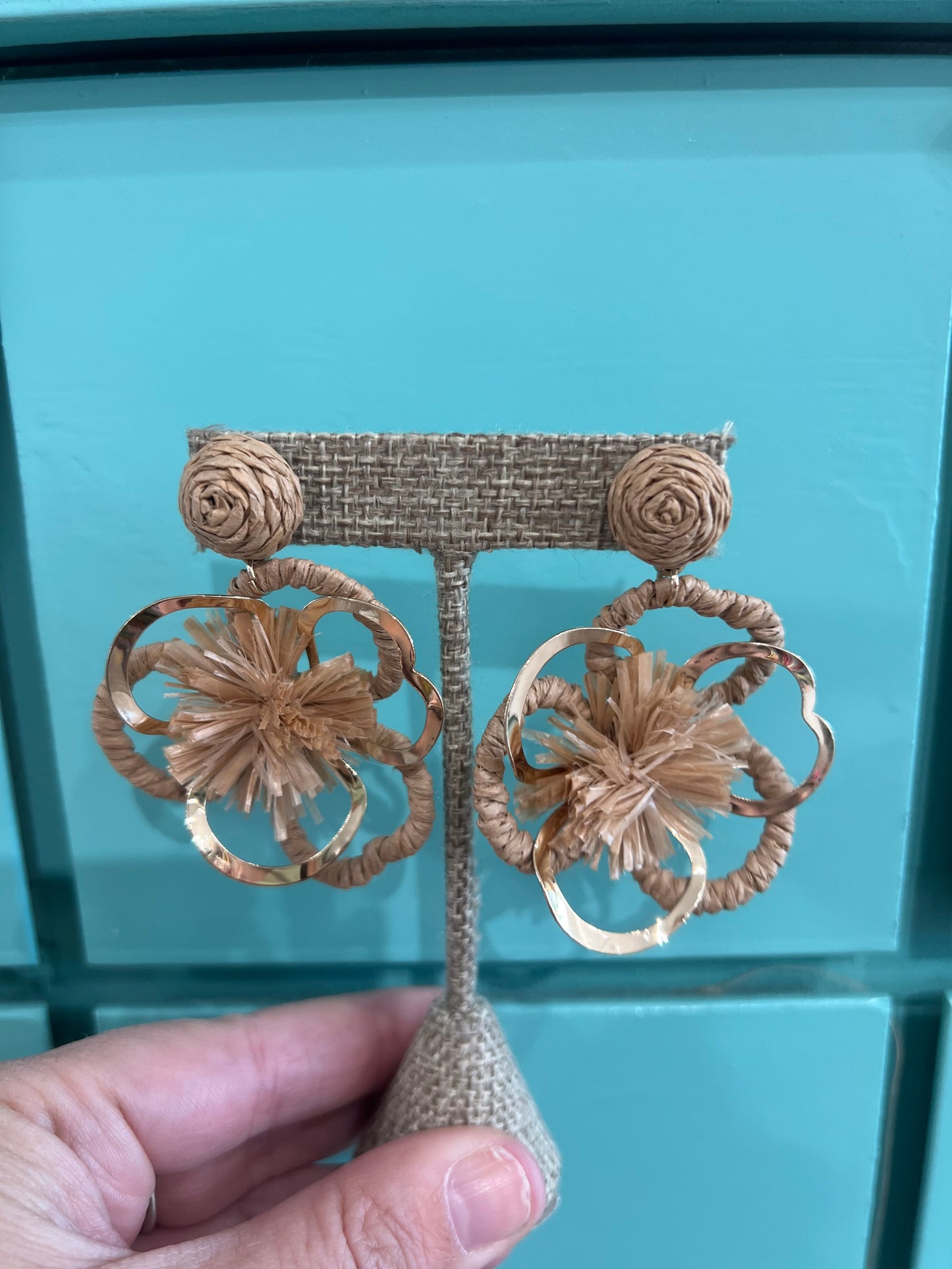 Debbie Earrings in Sand
