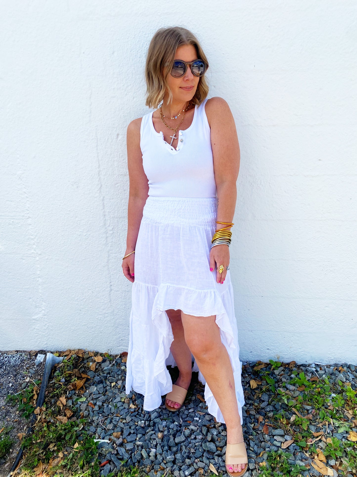 Kristina Skirt WHITE