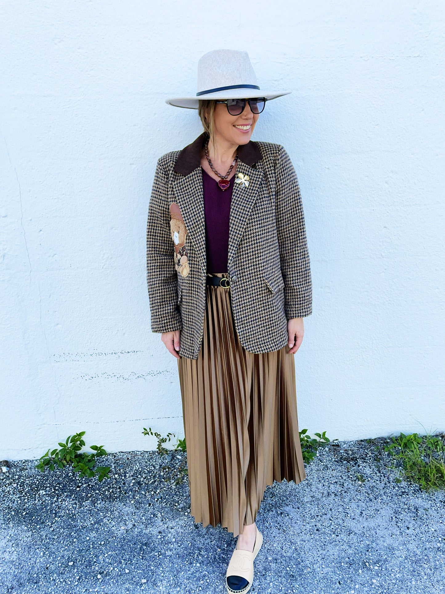 Amber Blazer in Chocolate