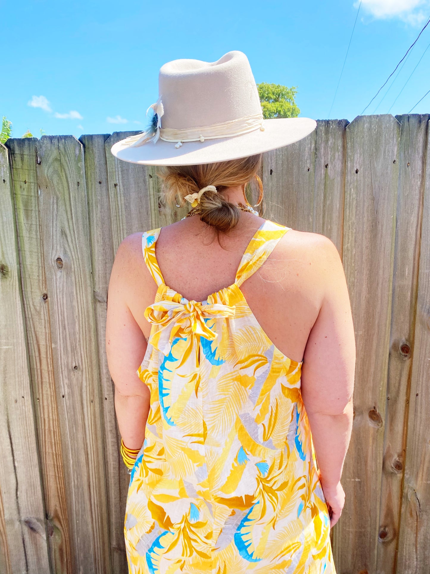 Penny Jumpsuit Yellow