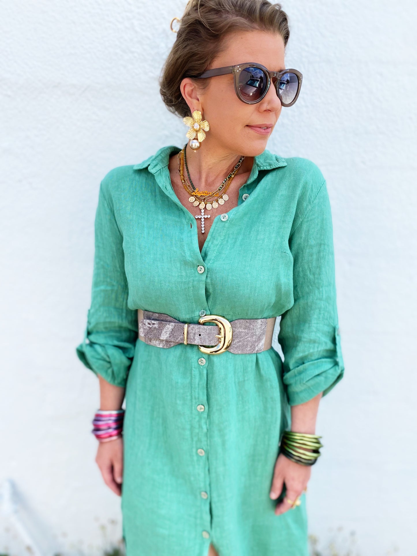 Gwen Button Up Dress