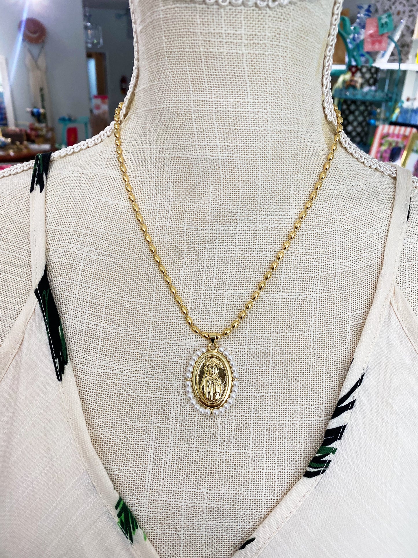 Large Saint Pendant
