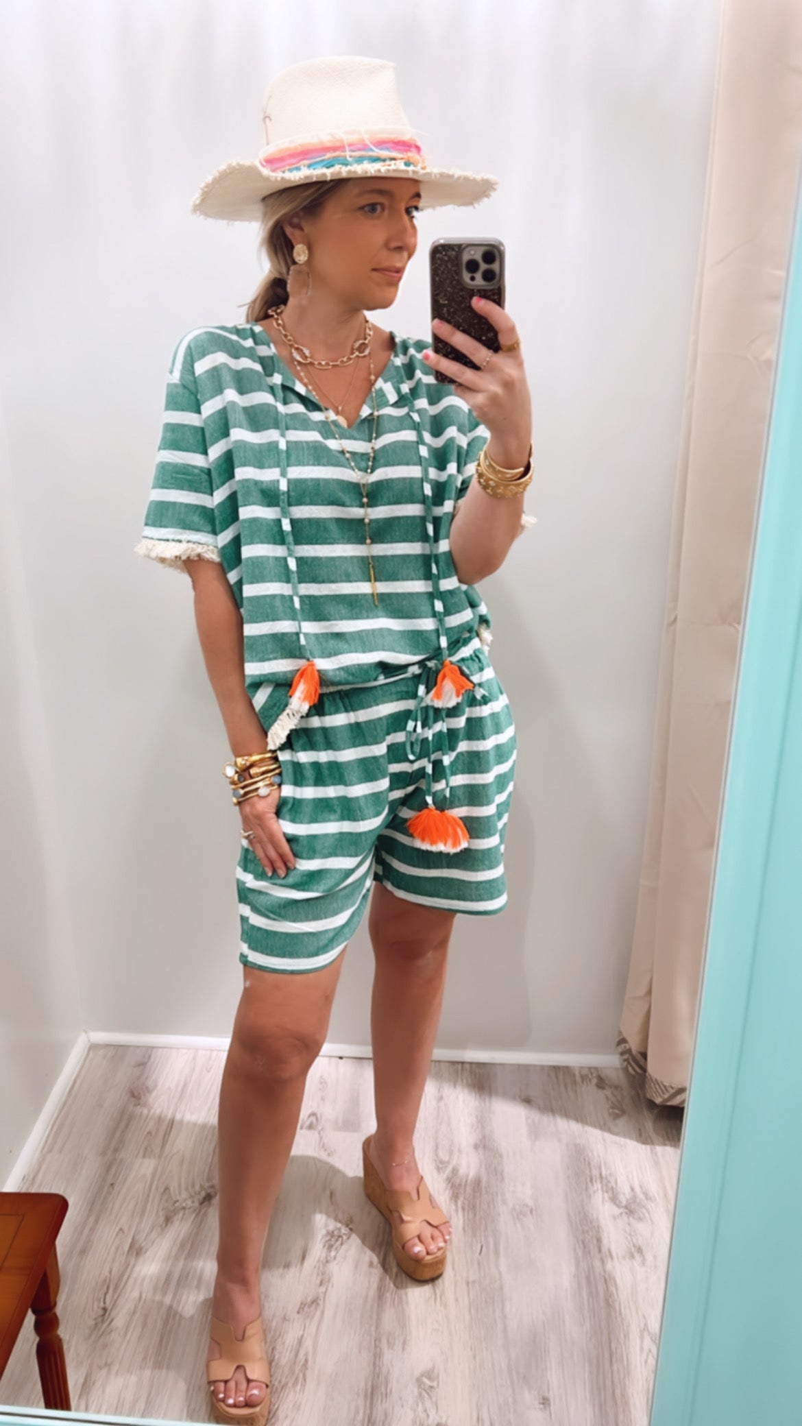 Sailor stripe top *final sale