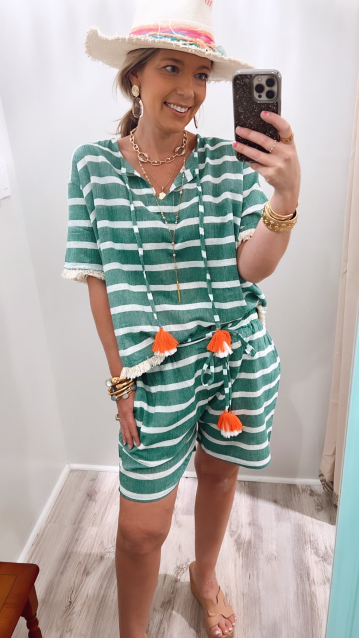 Sailor stripe top *final sale