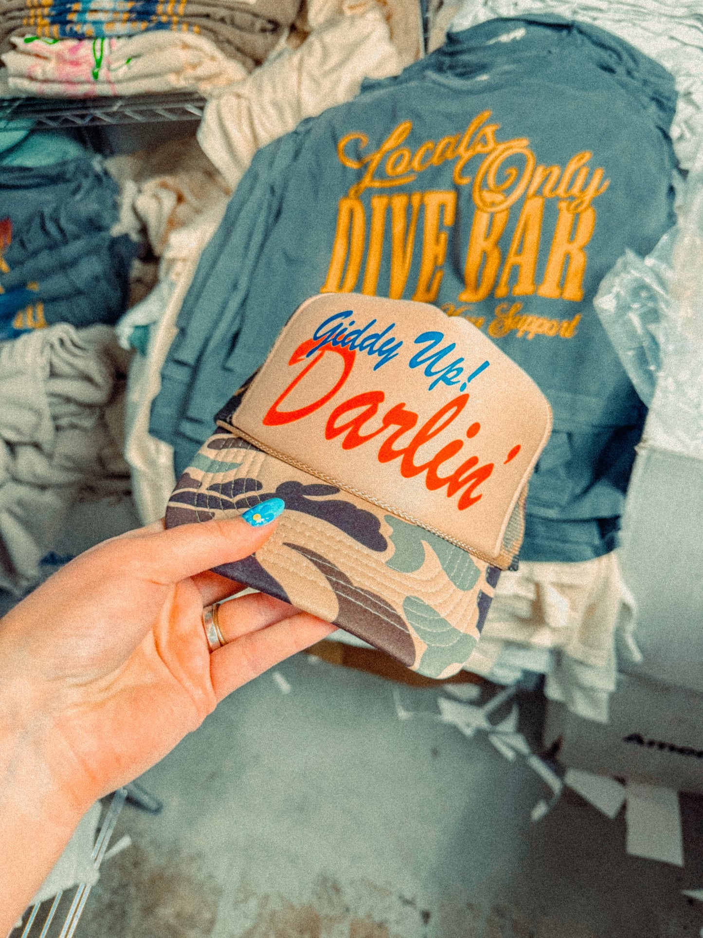 Giddy Up Darlin', Western Trucker Hat