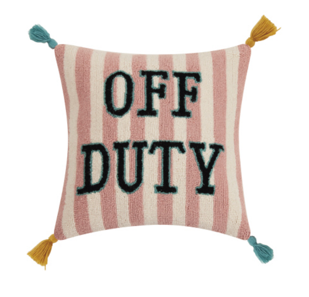 Off Duty Pillow