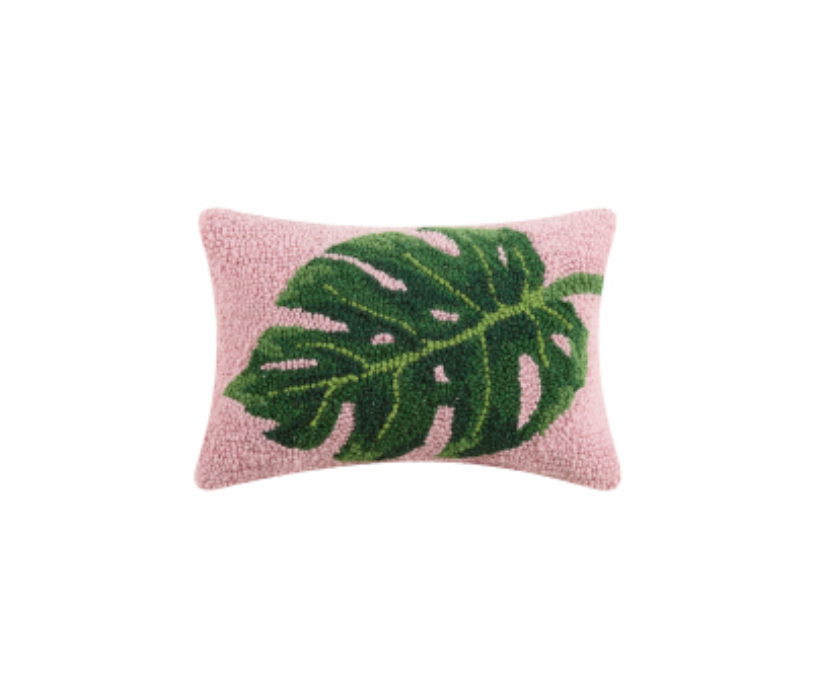 Mini Palm Leaf Pillow