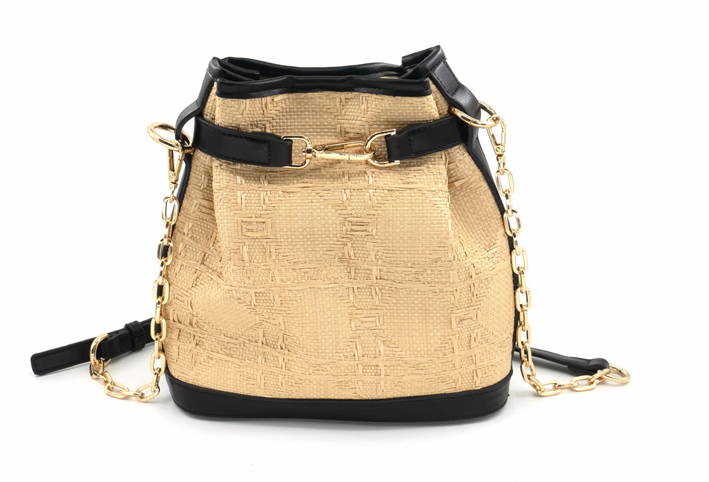 Joann Bag- Natural & White