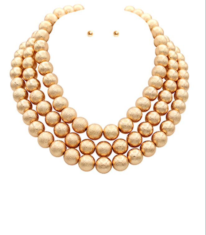 Annie Necklace 3 strand