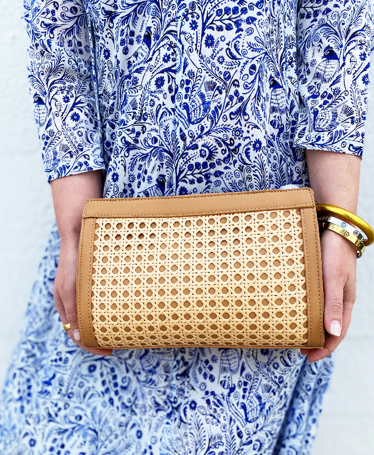 Solei Tan Clutch *FINAL SALE