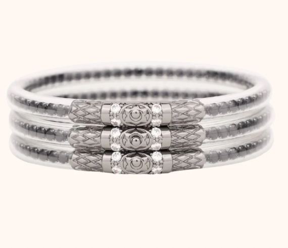 Three Queens All Weather Bangles® (AWB®) - CRYSTAL