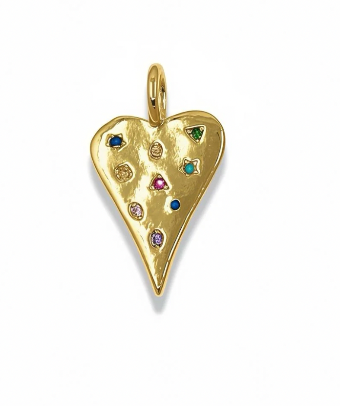 Mini Gold Heart