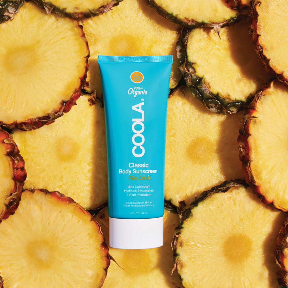 Classic Body Organic Sunscreen Lotion - Piña Colada