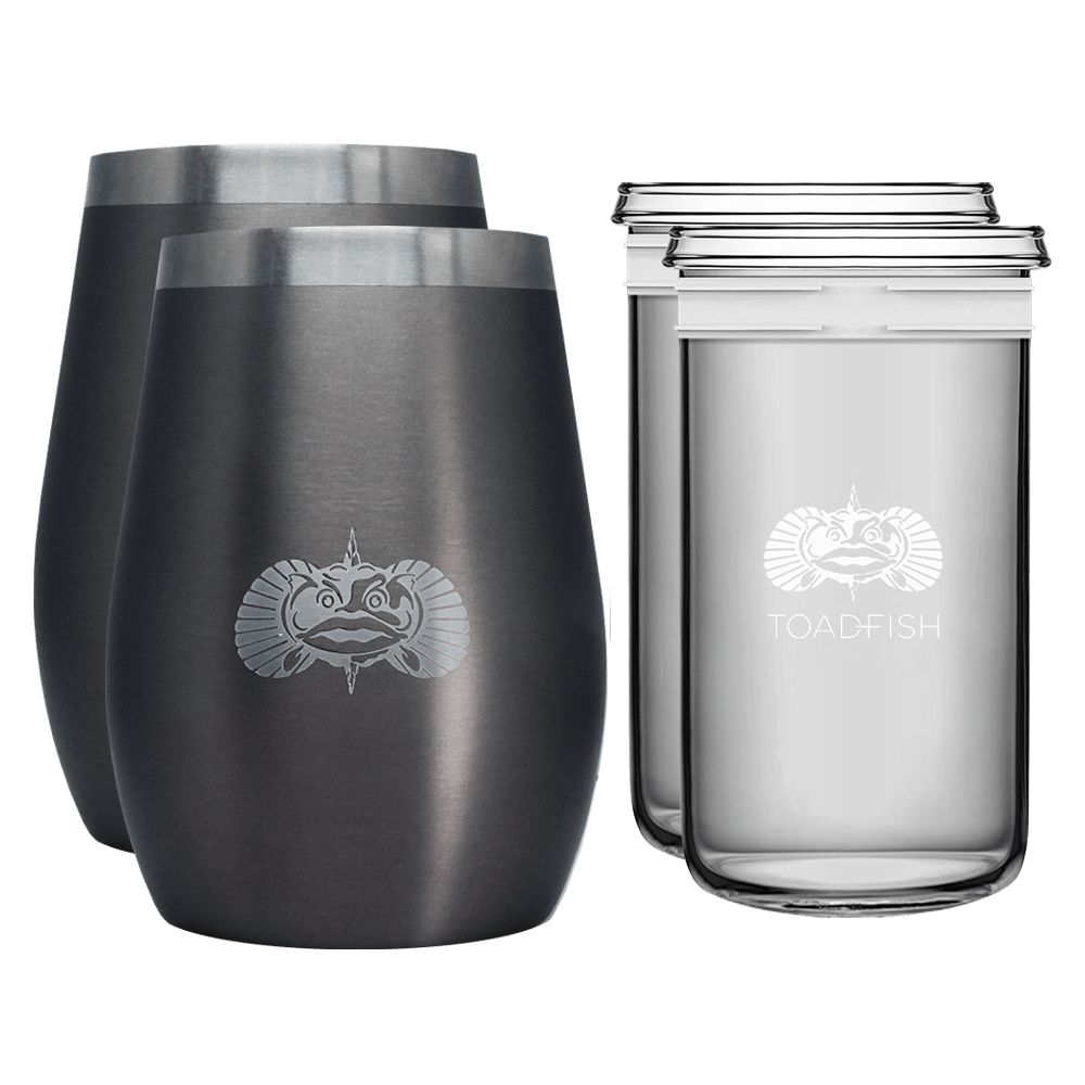Toadfish Wine Tumbler Glass Insert