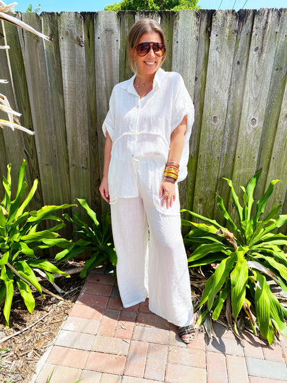 Ledger Bottom in White