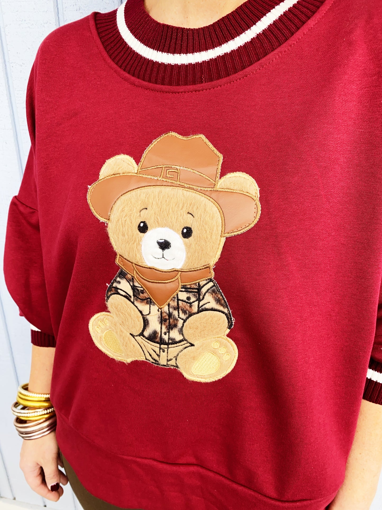 Teddy Sweatshirt( 2 colors )