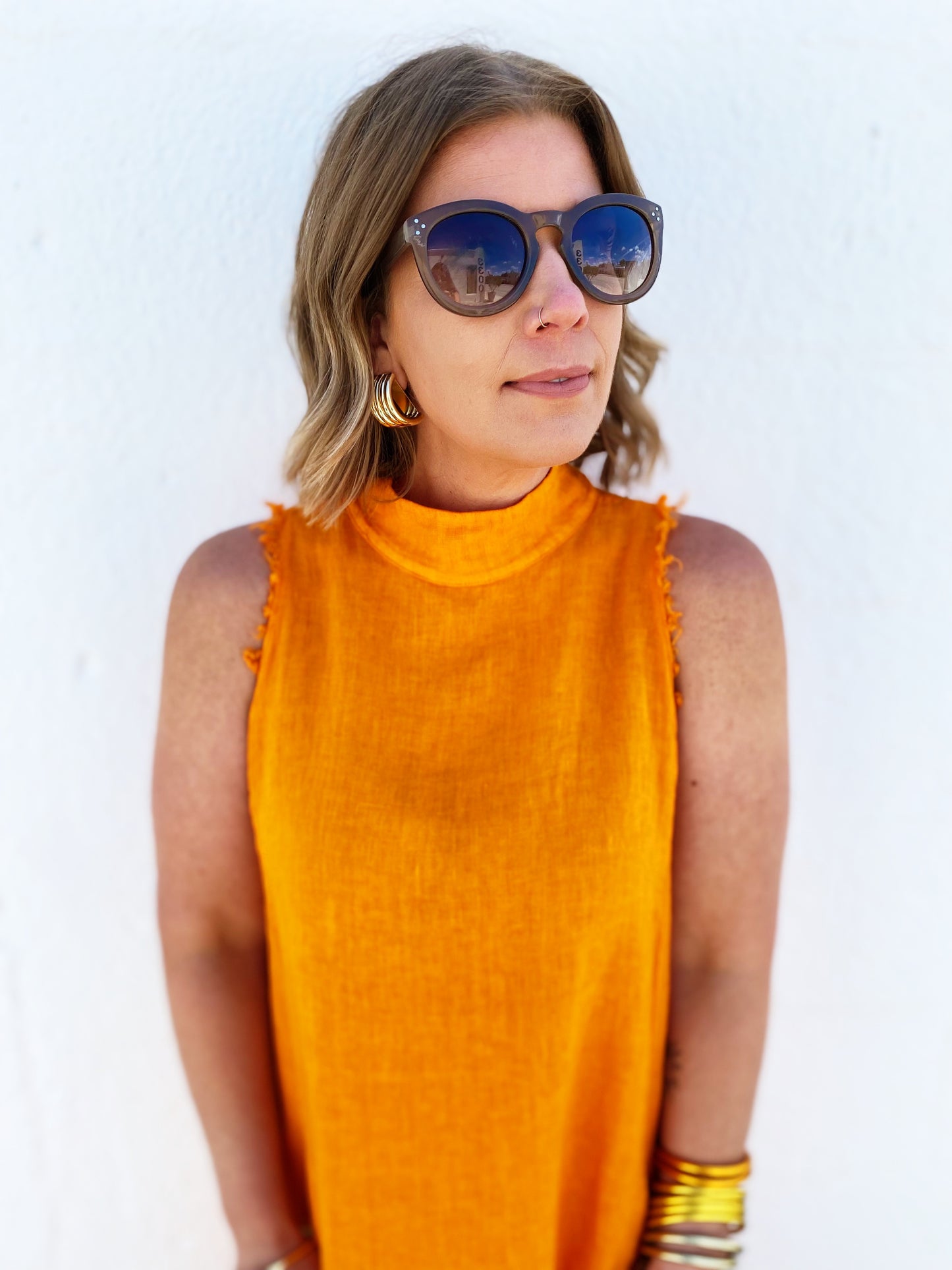 Jenny Dress Tangerine