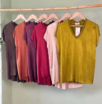 Lucas Top- Multiple Colors