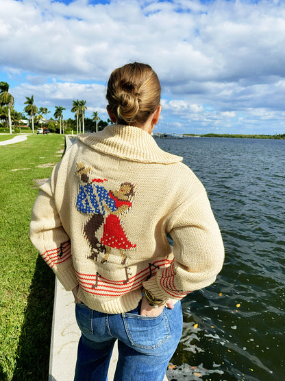 Boogie Down Zip-up Sweater