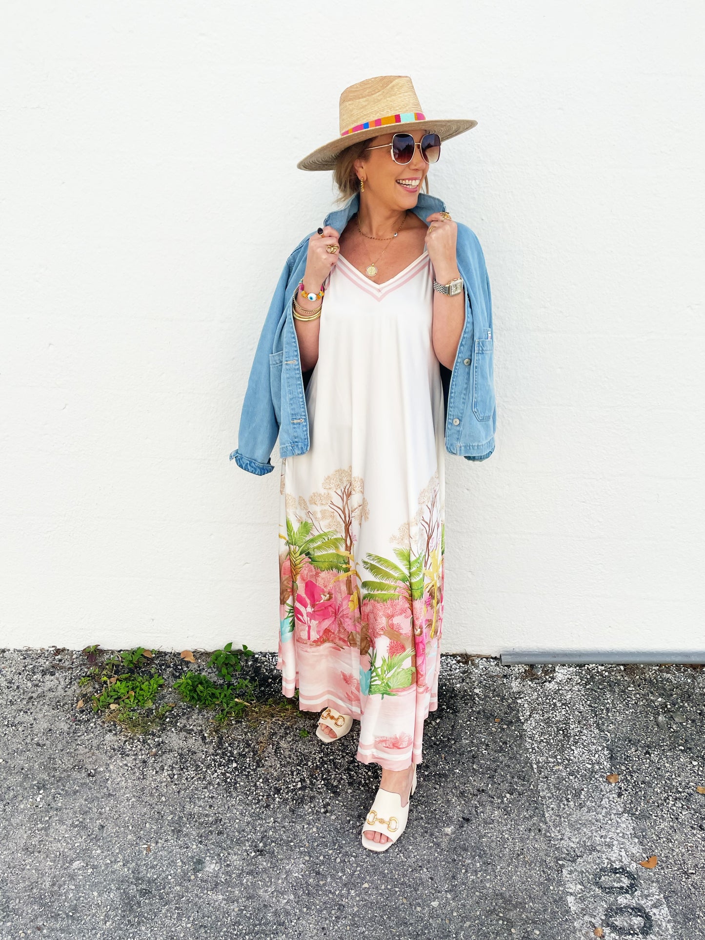 Meg Dress in Pink