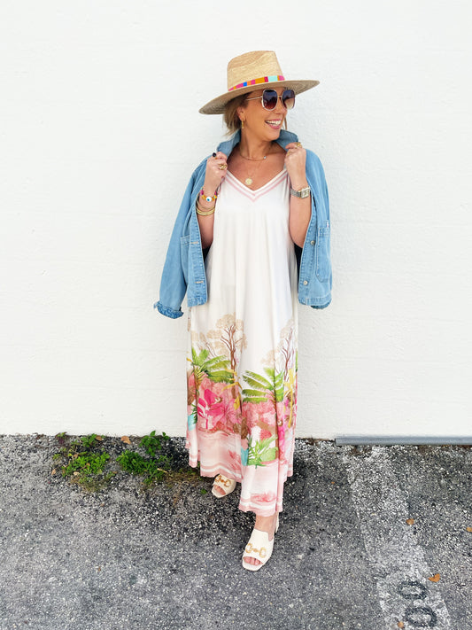Meg Dress in Pink