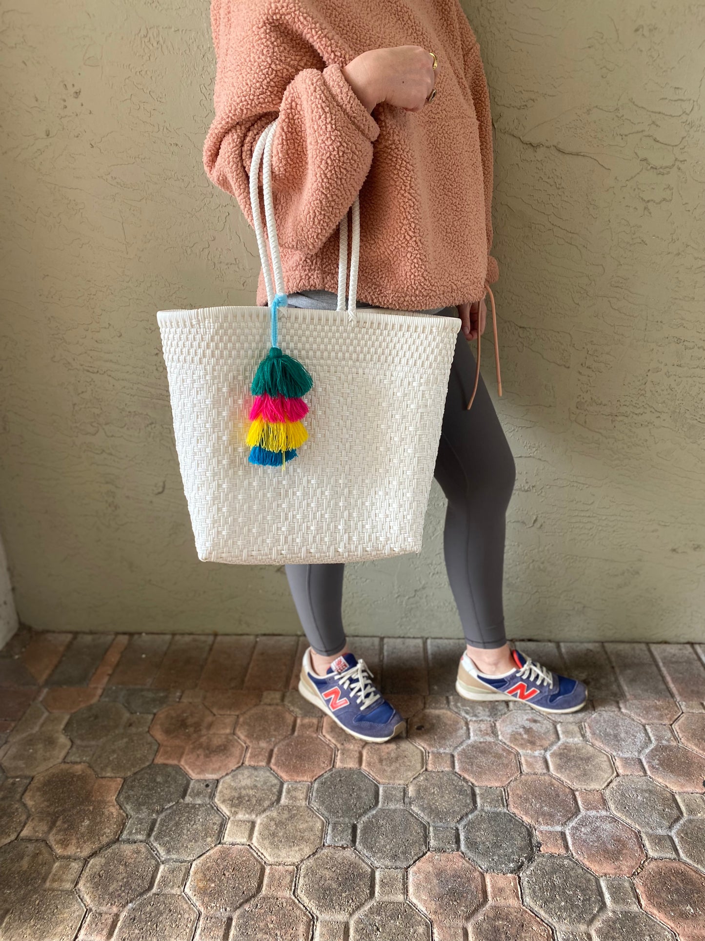 Medium Woven Tote Bag * FINAL SALE