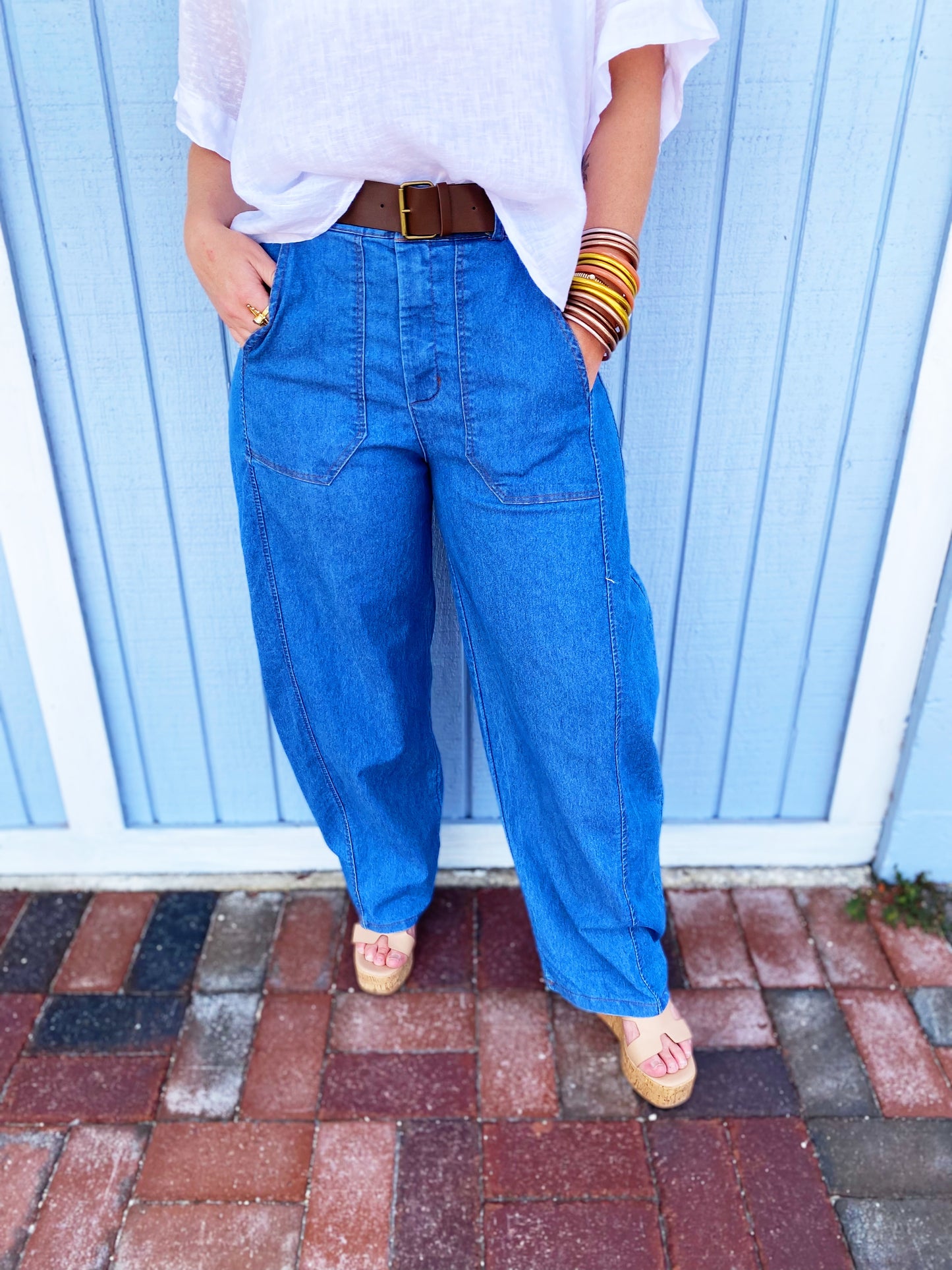 Jessie Jeans with Belt FINAL SALE