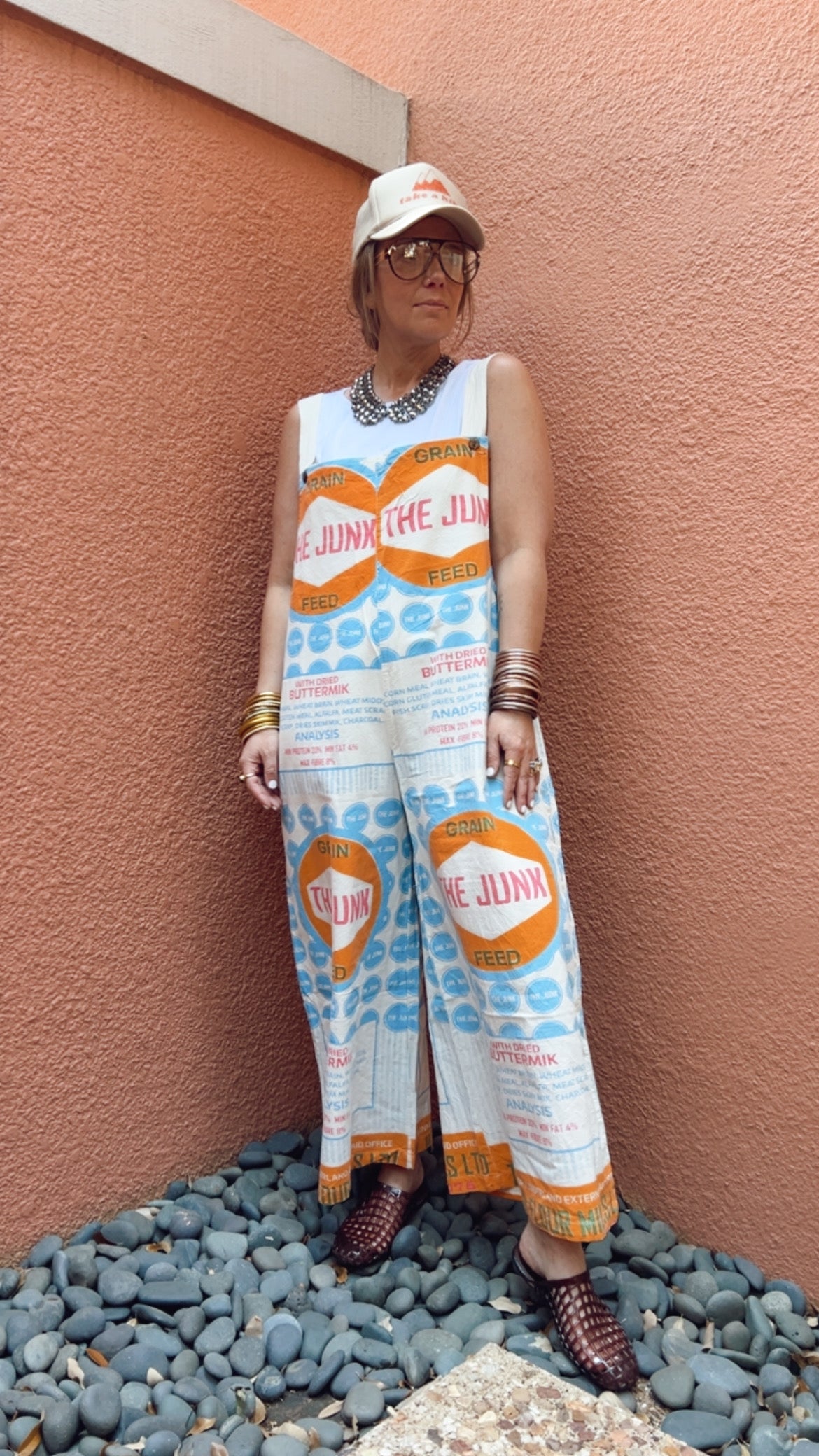 Overalls One Size 3 button adjustment