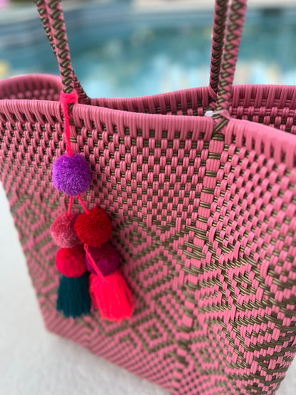 Medium Woven Tote Bag * FINAL SALE